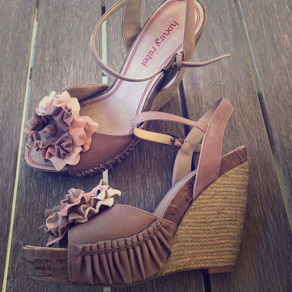 Luxury rebel pumps- super cute wedges.